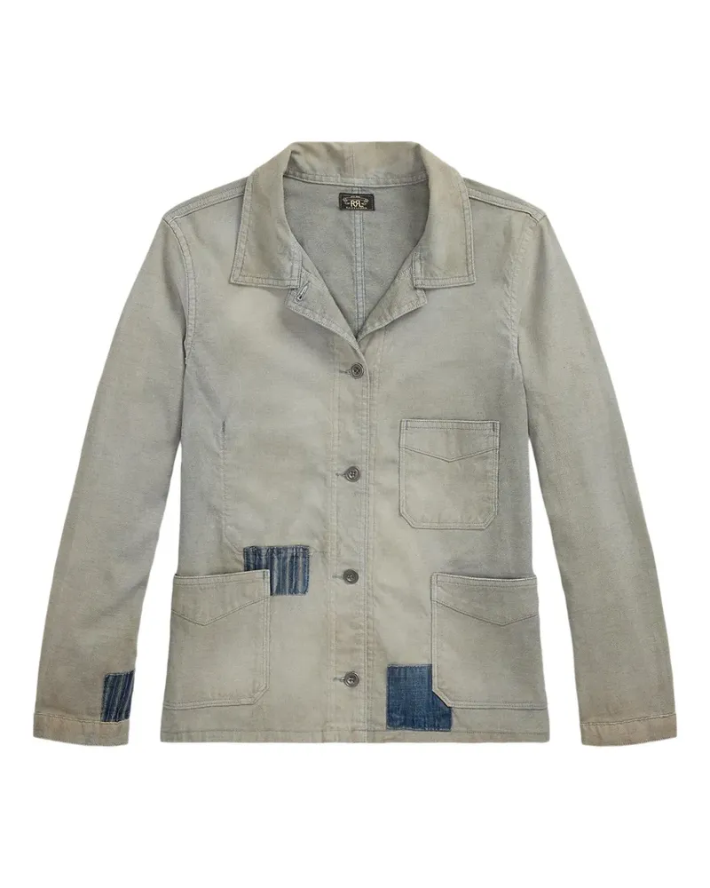 Ralph Lauren Utility-Jacke im Patchwork-Look - Grau Grau
