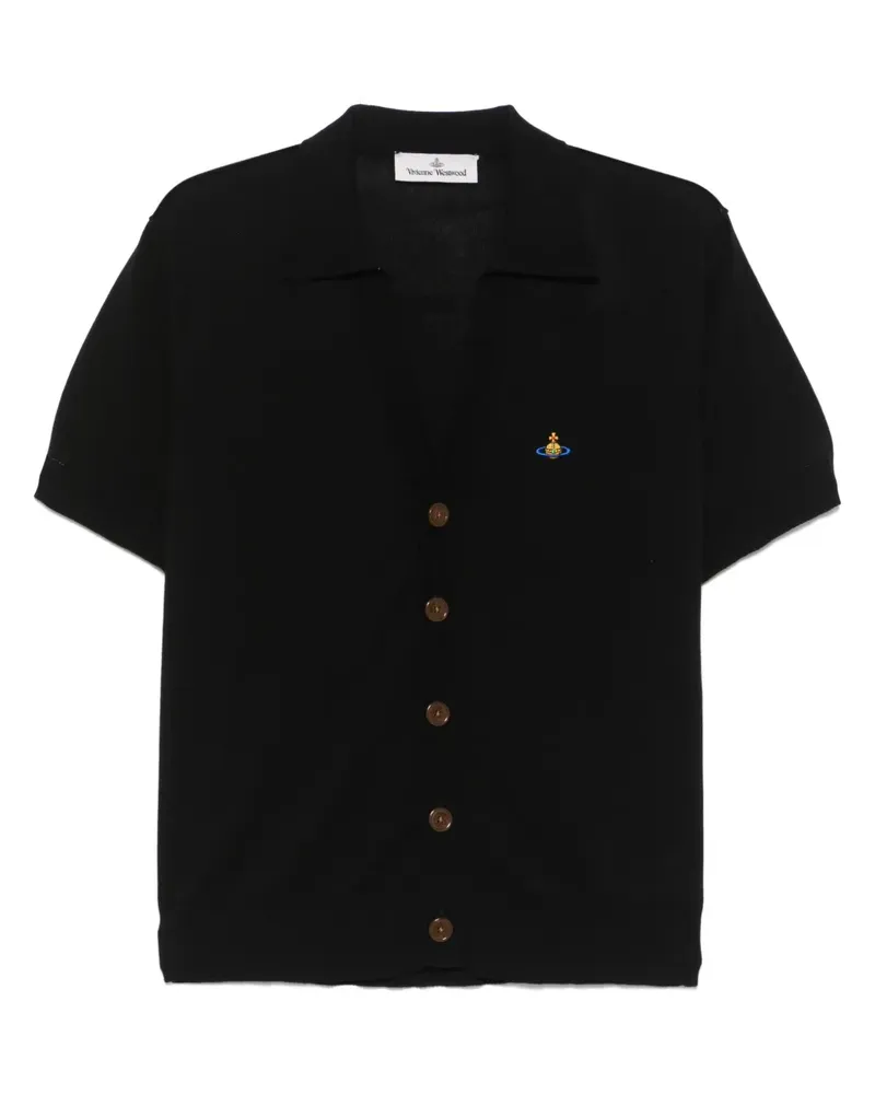Vivienne Westwood Gestricktes Hemd - Schwarz Schwarz