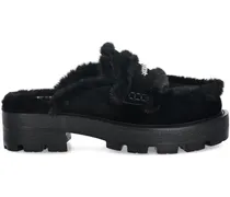 Yaneta Mules mit Logo 45mm - Schwarz