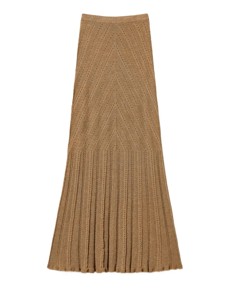 Twin-Set knitted maxi skirt - Braun Braun