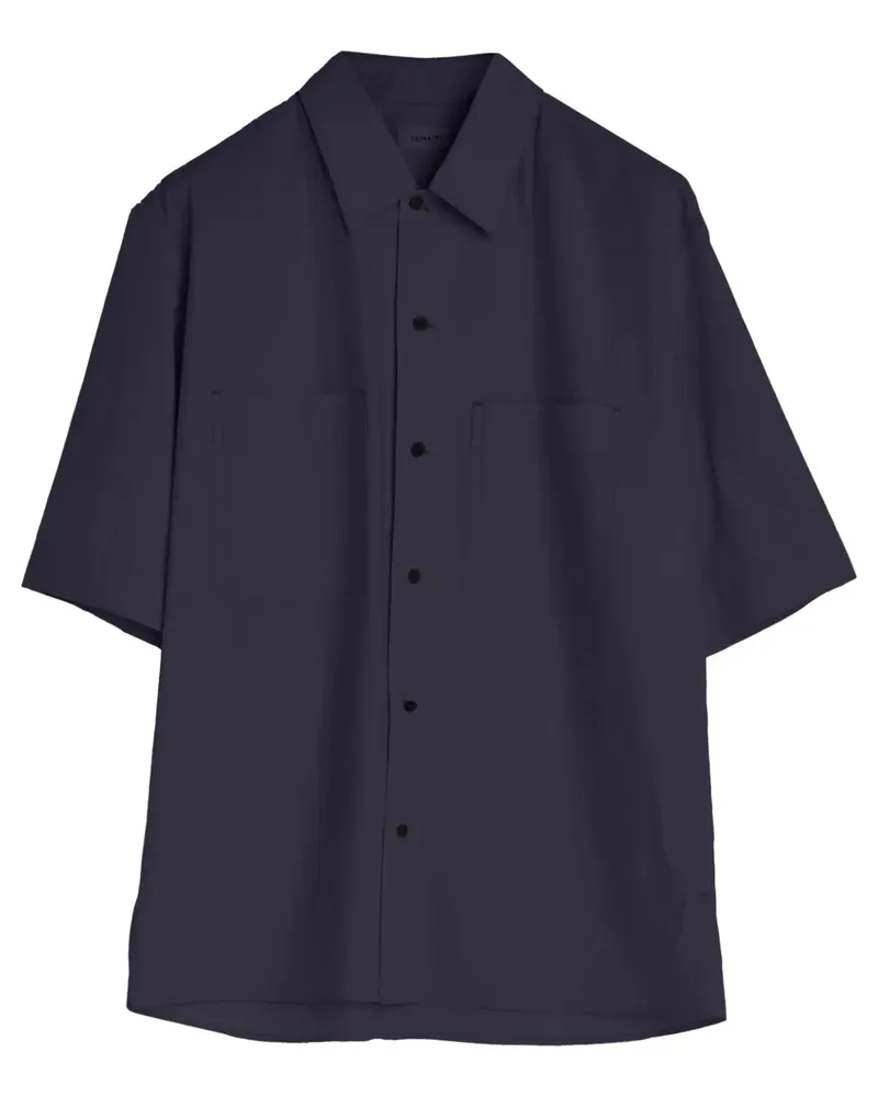 Christophe Lemaire Wandelbares Hemd - Grau Grau