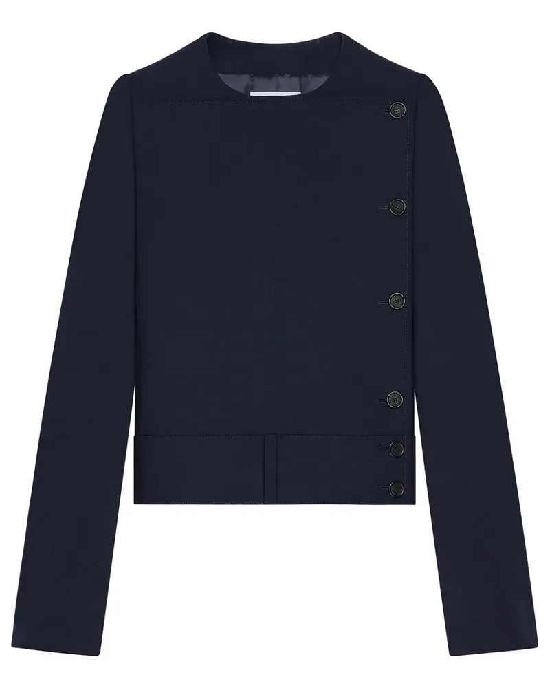 Courrèges Klassische Jacke mit Knöpfen - Blau Blau