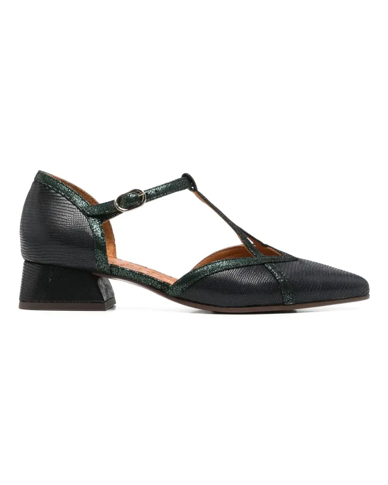 Chie Mihara Hidrow Pumps mit Reptil-Effekt - Blau Blau