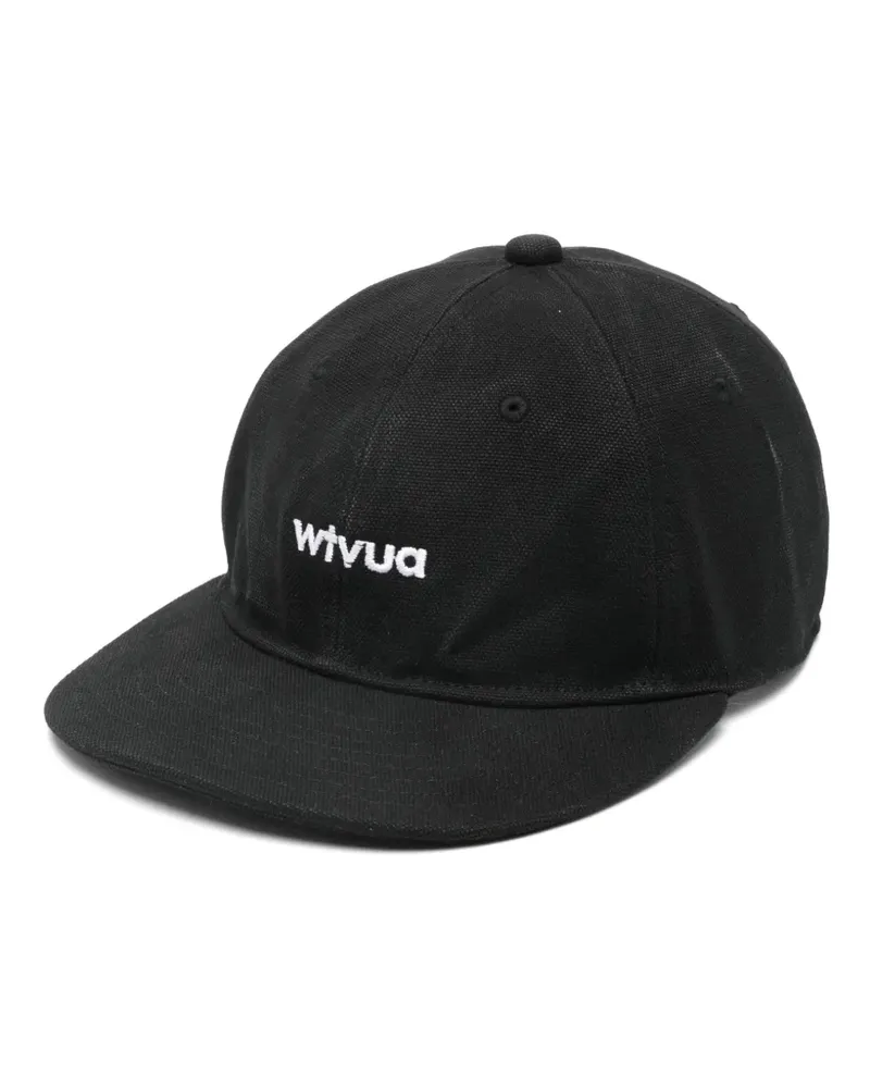 WTAPS logo baseball cap - Schwarz Schwarz