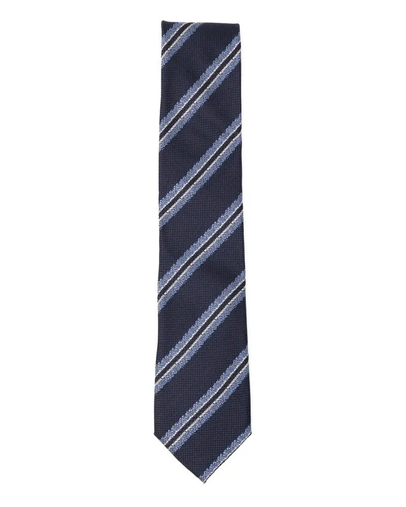 Ermenegildo Zegna Krawatte aus Seide - Blau Blau
