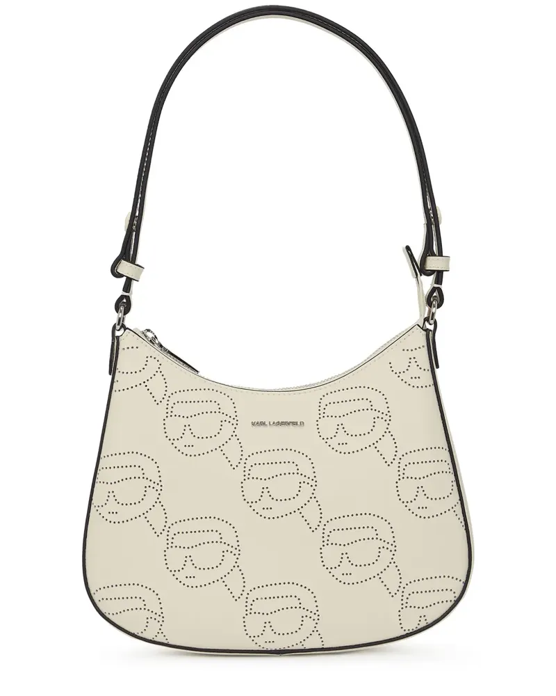 Karl Lagerfeld Ikon Schultertasche - Nude Nude