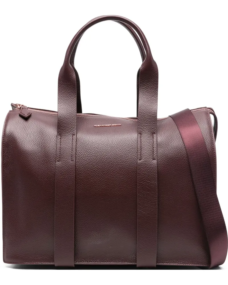 Alexander Smith large Jane leather tote bag - Rot Rot