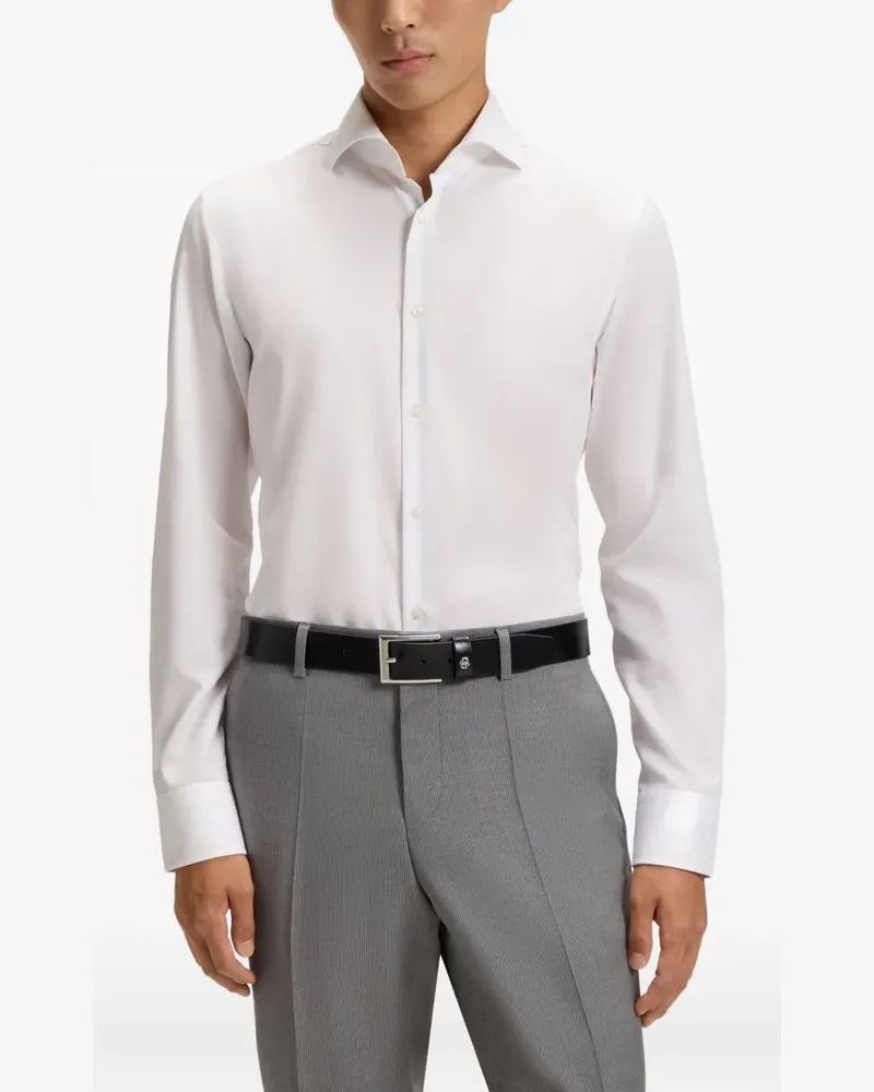 HUGO BOSS Klassisches Hemd - Weiß Weiß