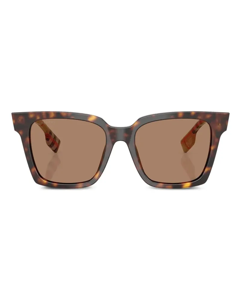 Burberry Eckige Havana Sonnenbrille - Braun Braun