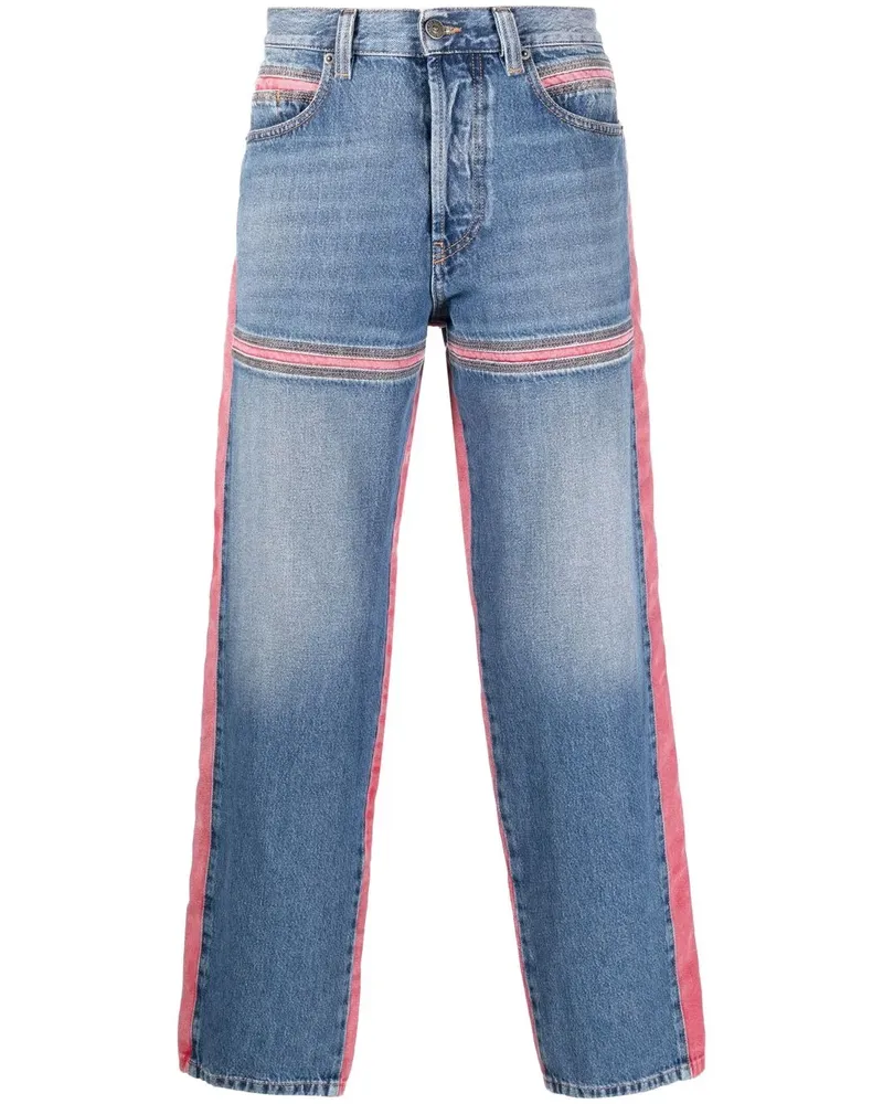 Diesel D-Mand Straight-Leg-Jeans - Blau Blau