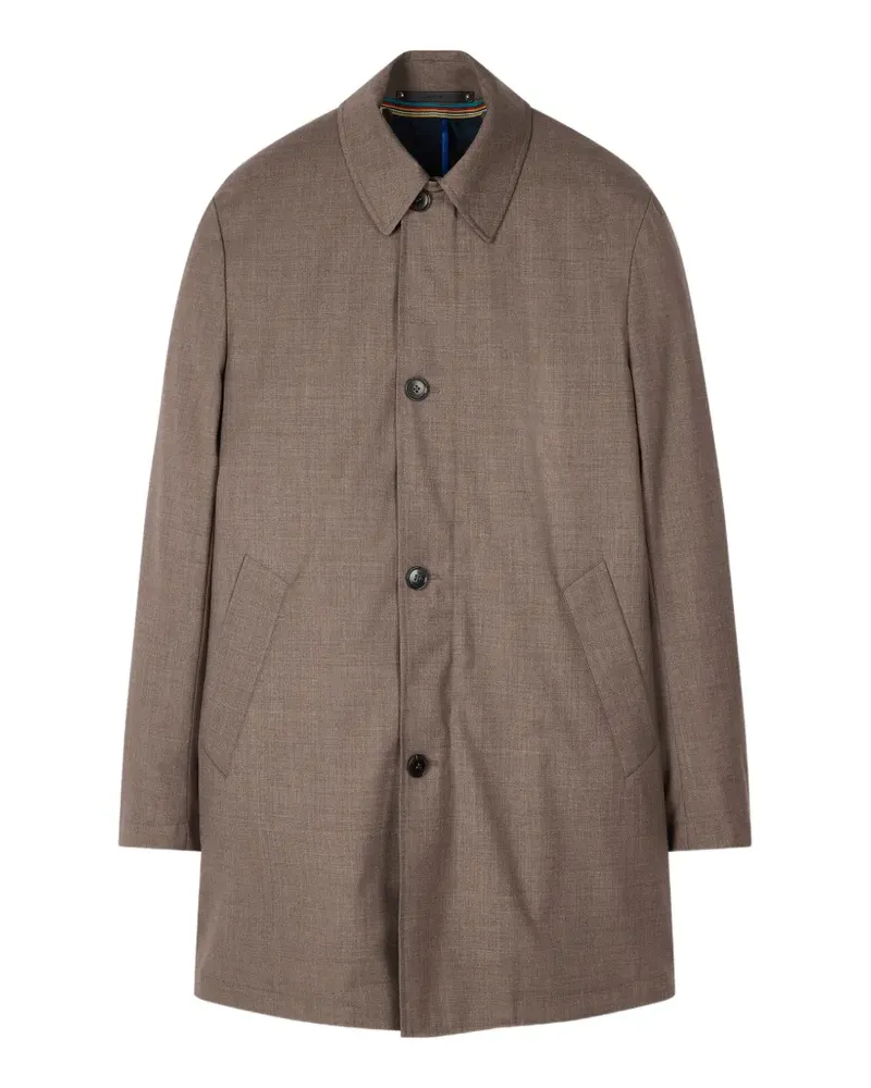 Paul Smith button wool coat - Braun Braun