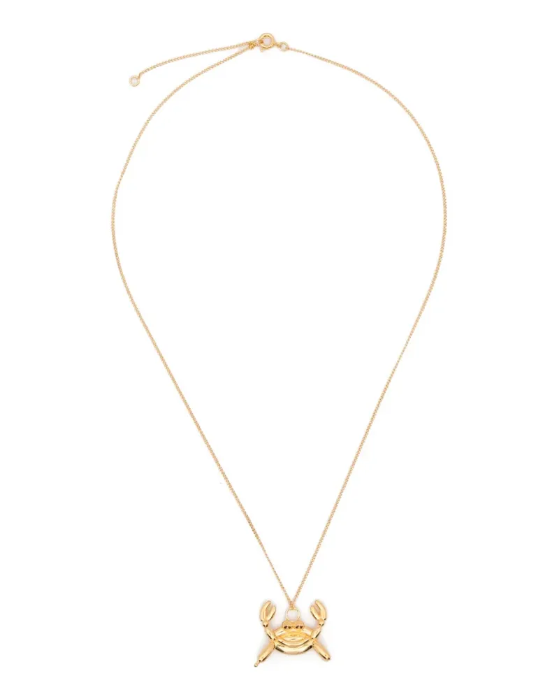 Completedworks Classicworks cancer-pendant necklace - Gold Gold