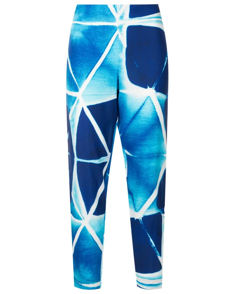Lenny Niemeyer Hose mit abstraktem Print - Blau Blau