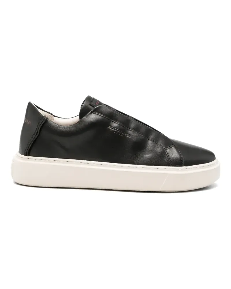 Alexander Smith Sneakers mit Logo-Prägung - Schwarz Schwarz