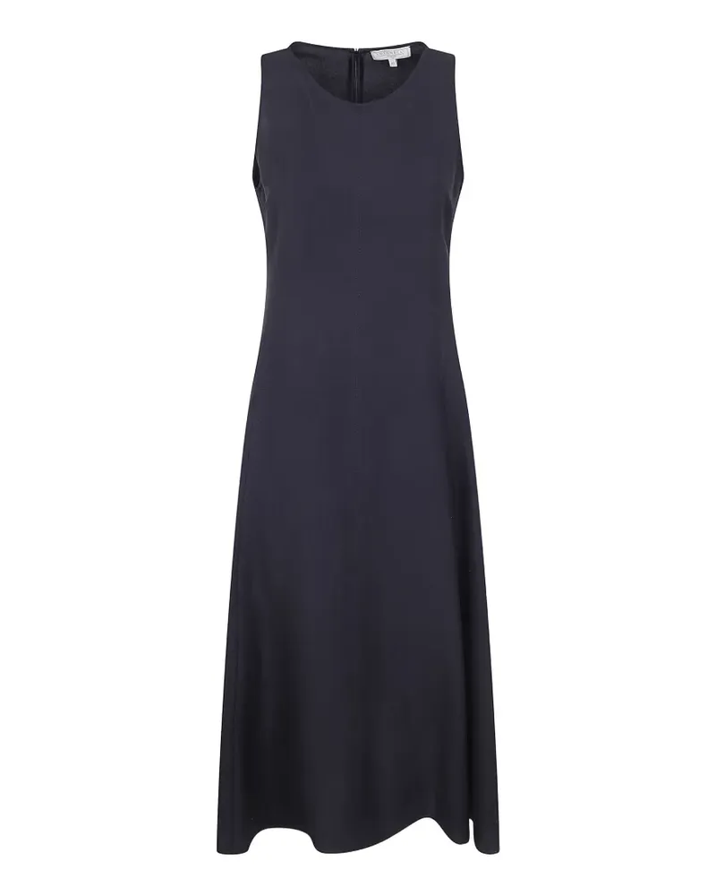 Antonelli Firenze sleeveless flared dress - Schwarz Schwarz