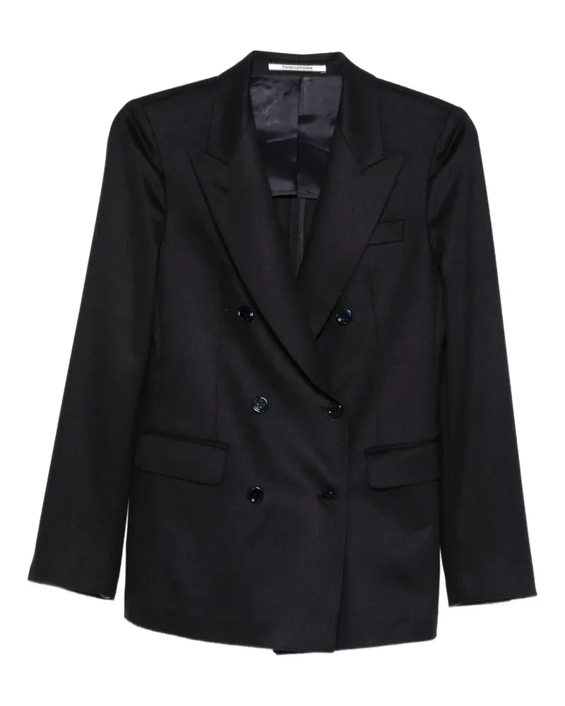 Tagliatore Doppelreihiger Blazer - Blau Blau