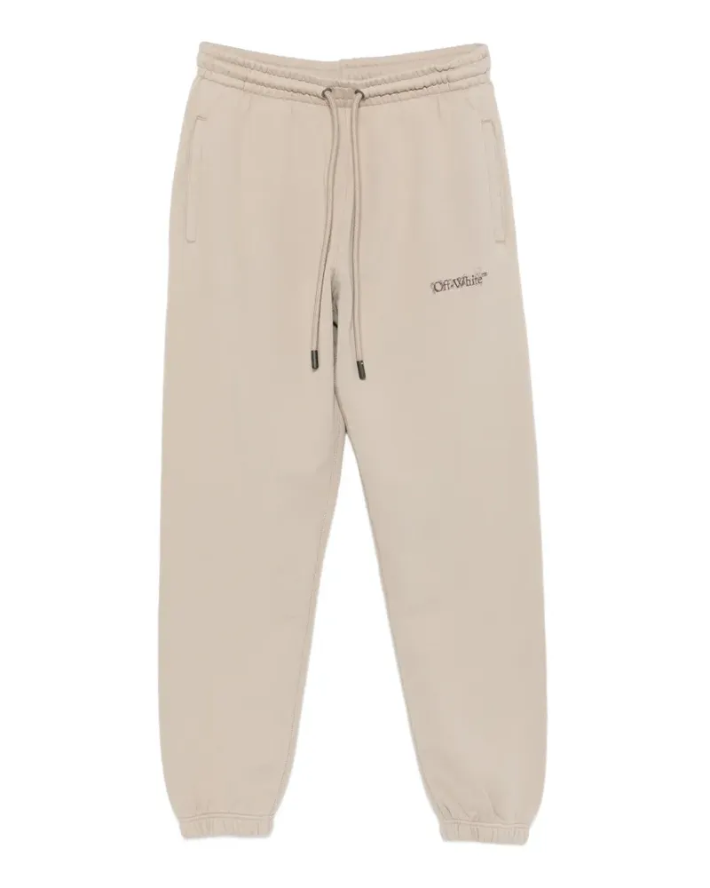 OFF-WHITE Jogginghose mit Kordelzug - Nude Nude