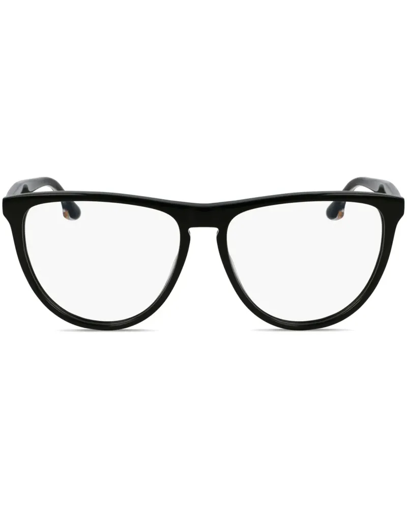 Victoria Beckham Brille im Cat-Eye-Design - Schwarz Schwarz