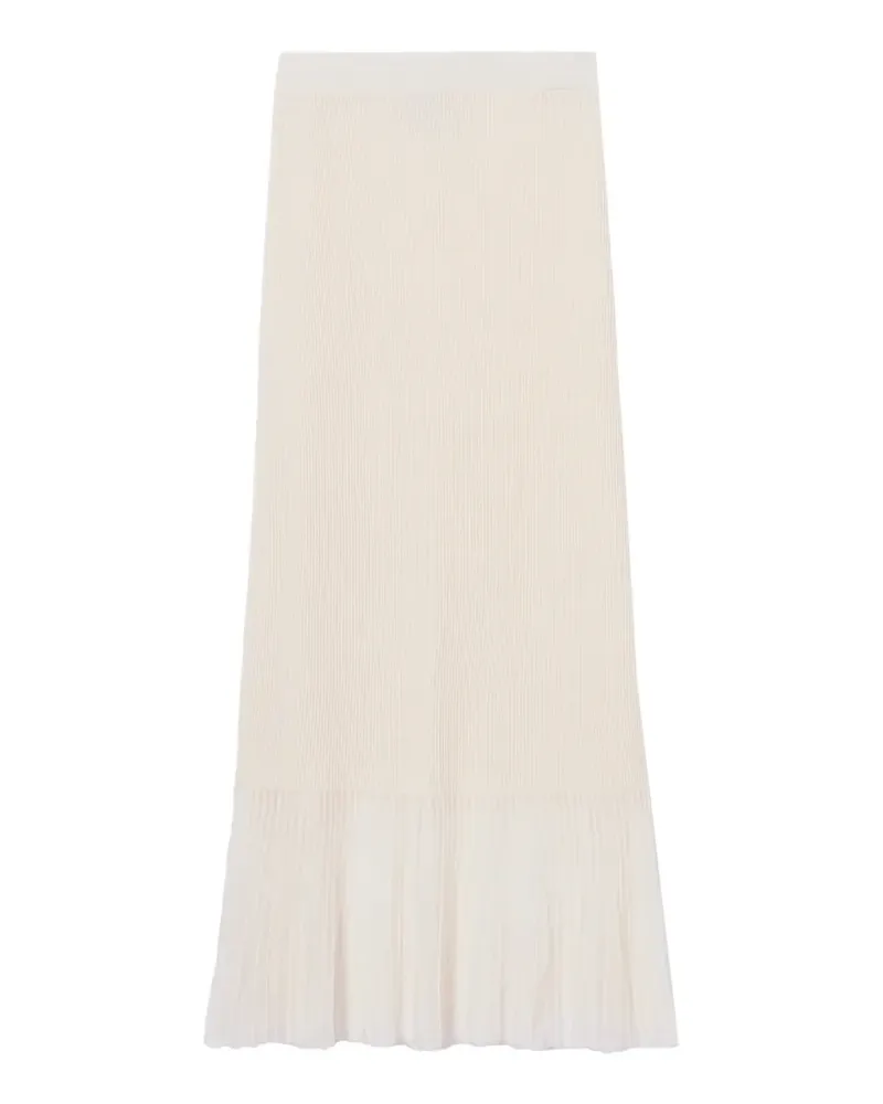 Claudie Pierlot Gestrickter Maxirock - Nude Nude