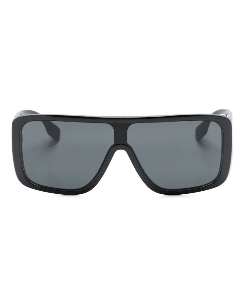 Burberry Sonnenbrille mit eckigem Gestell - Schwarz Schwarz