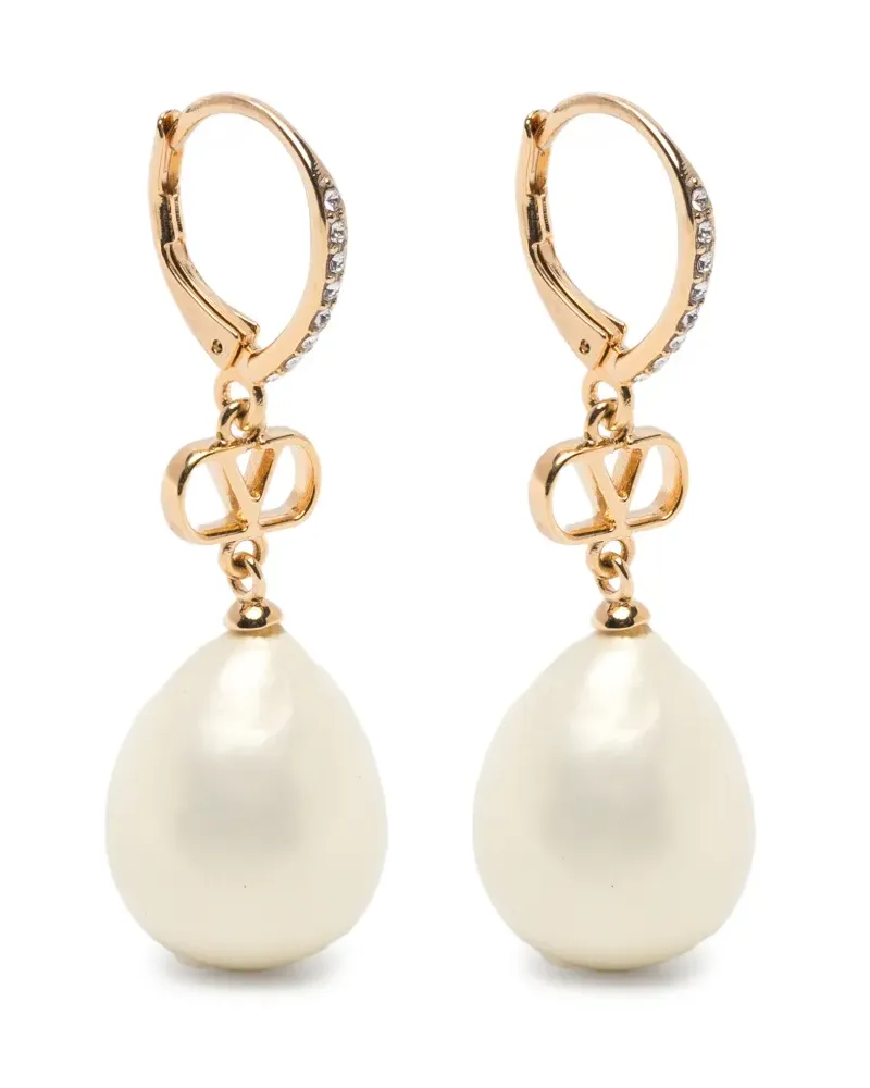 Valentino Garavani VLogo Ohrringe - Gold Gold