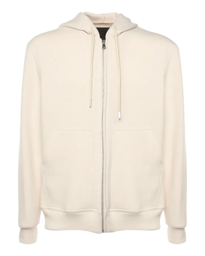 Giuliano Galiano Kapuzenjacke mit Kordelzug - Weiß Weiß