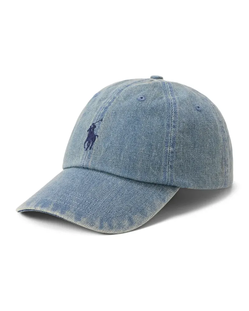 Ralph Lauren Classic Sport Jeans-Baseballkappe - Blau Blau