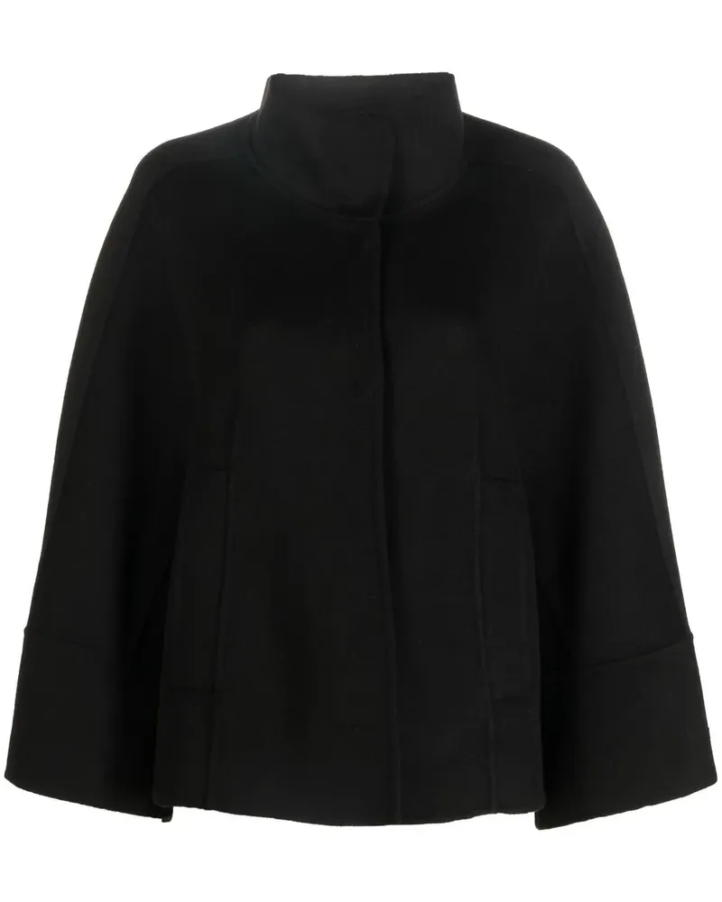 Paltò Jacke mit weiten Ärmeln - Schwarz Schwarz