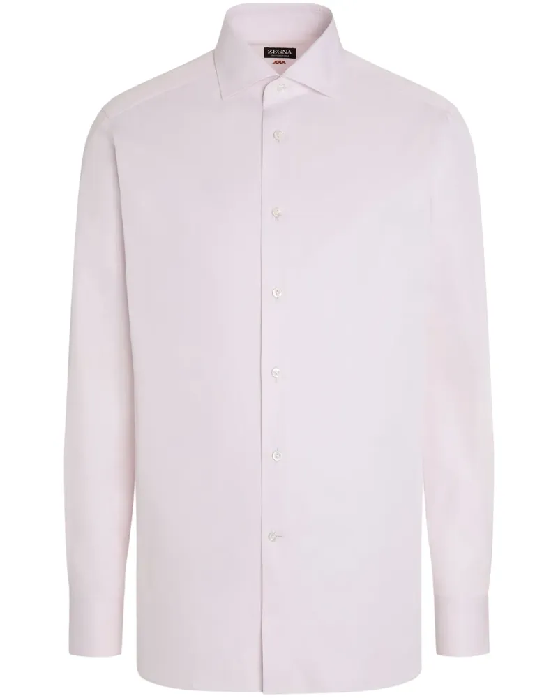 Ermenegildo Zegna Gestreiftes Centoventimila Hemd - Rosa Rosa