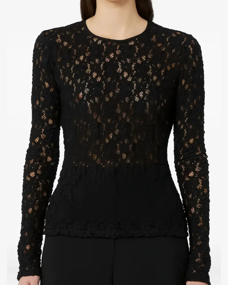 Max Mara Gennaio Oberteil - Schwarz Schwarz