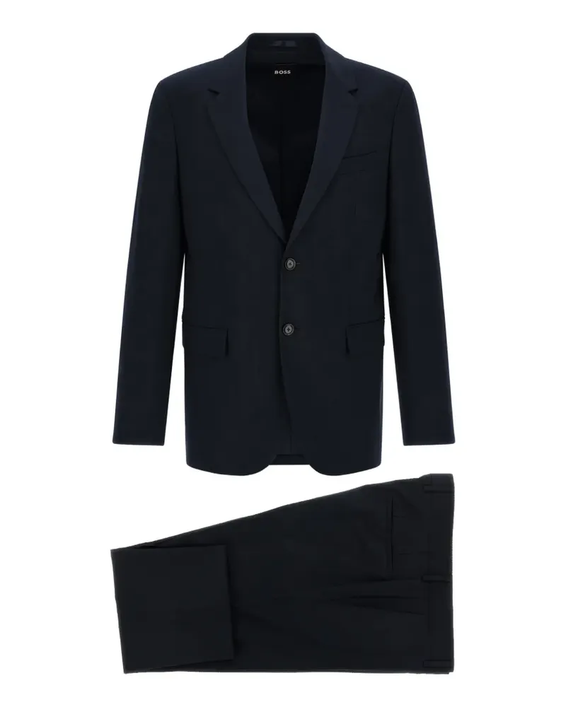HUGO BOSS Anzug mit schmalem Schnitt - Blau Blau