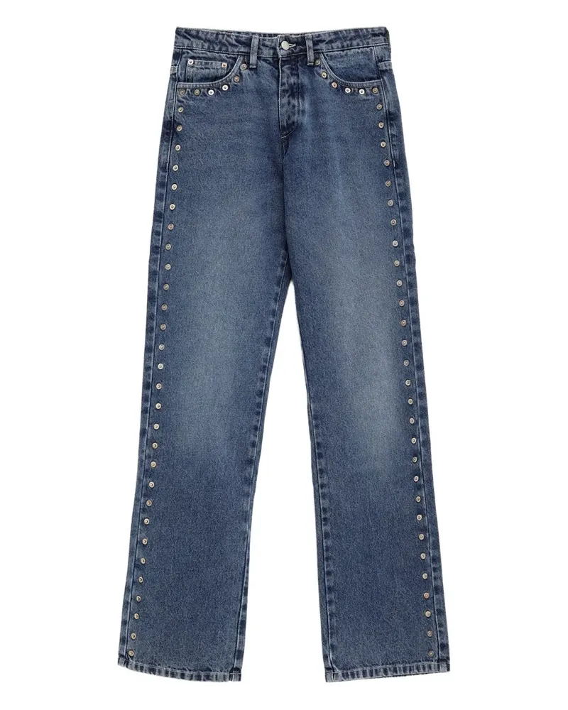 Paloma Wool Crowd studded jeans - Blau Blau