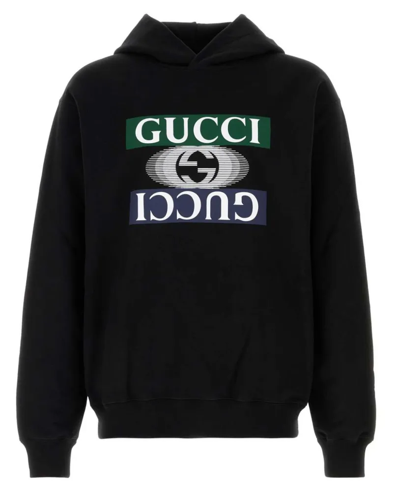 Gucci Sweatshirt mit GG - Schwarz Schwarz