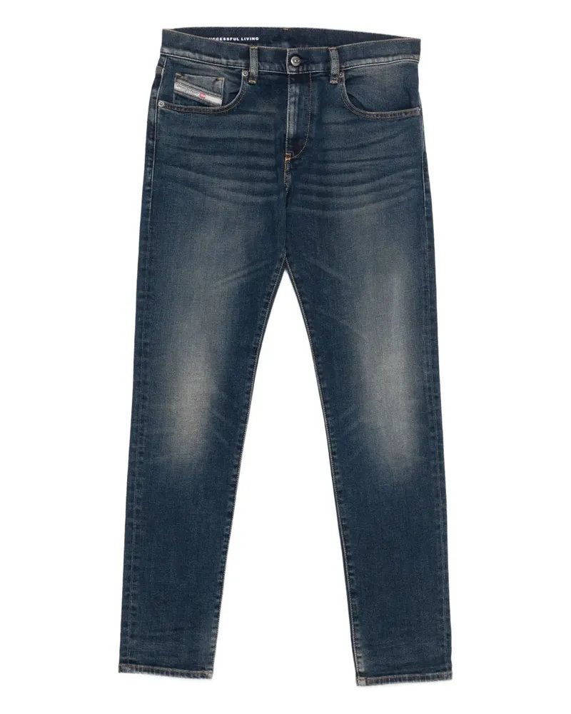 Diesel Ausgeblichene Jeans - Blau Blau