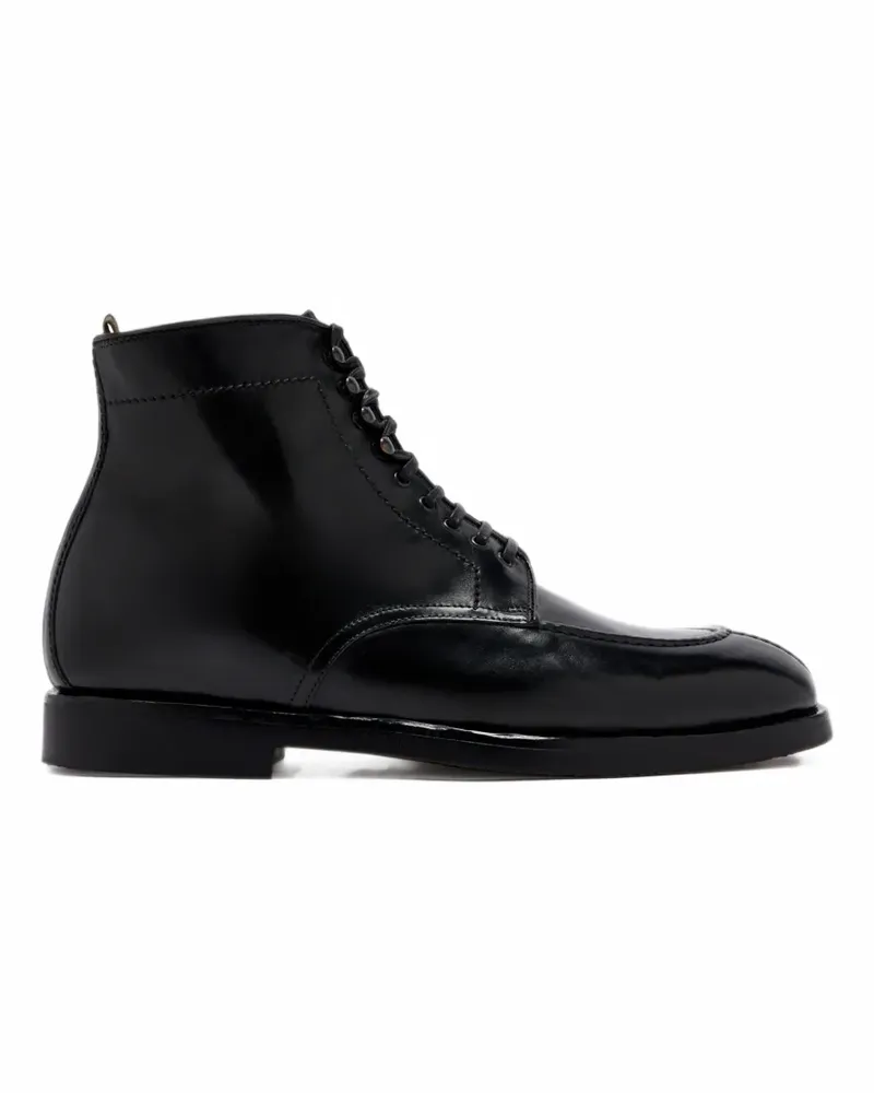 Officine Creative Italia Bariton Flexi Stiefel - Schwarz Schwarz