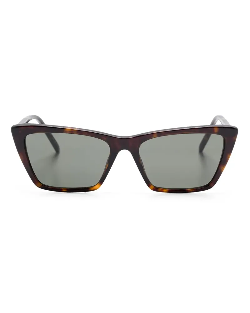 Saint Laurent Mica Thin Sonnenbrille - Braun Braun