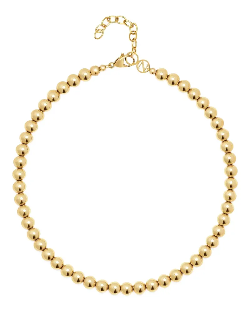 Nialaya Glow Choker mit Perlen - Gold Gold