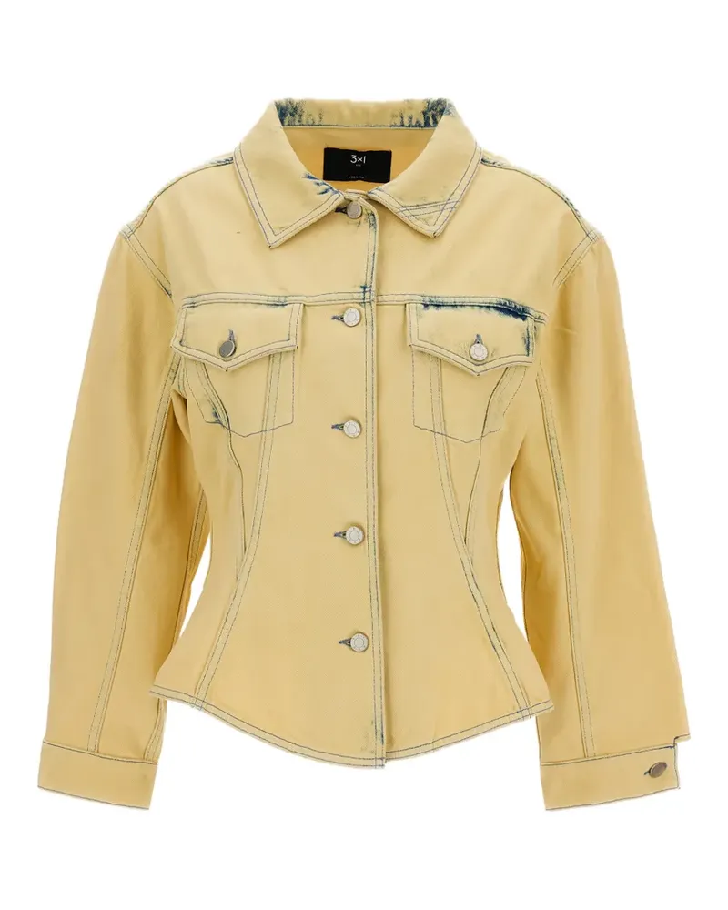 3x1 buttoned pocket jacket - Gelb Gelb