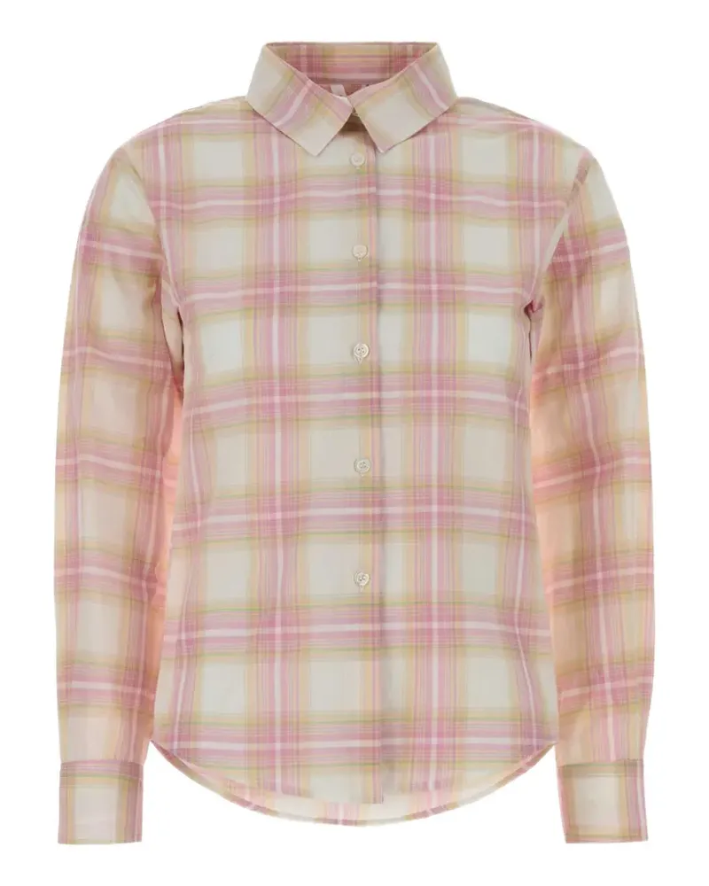 GIMAGUAS Laura checked shirt - Nude Nude