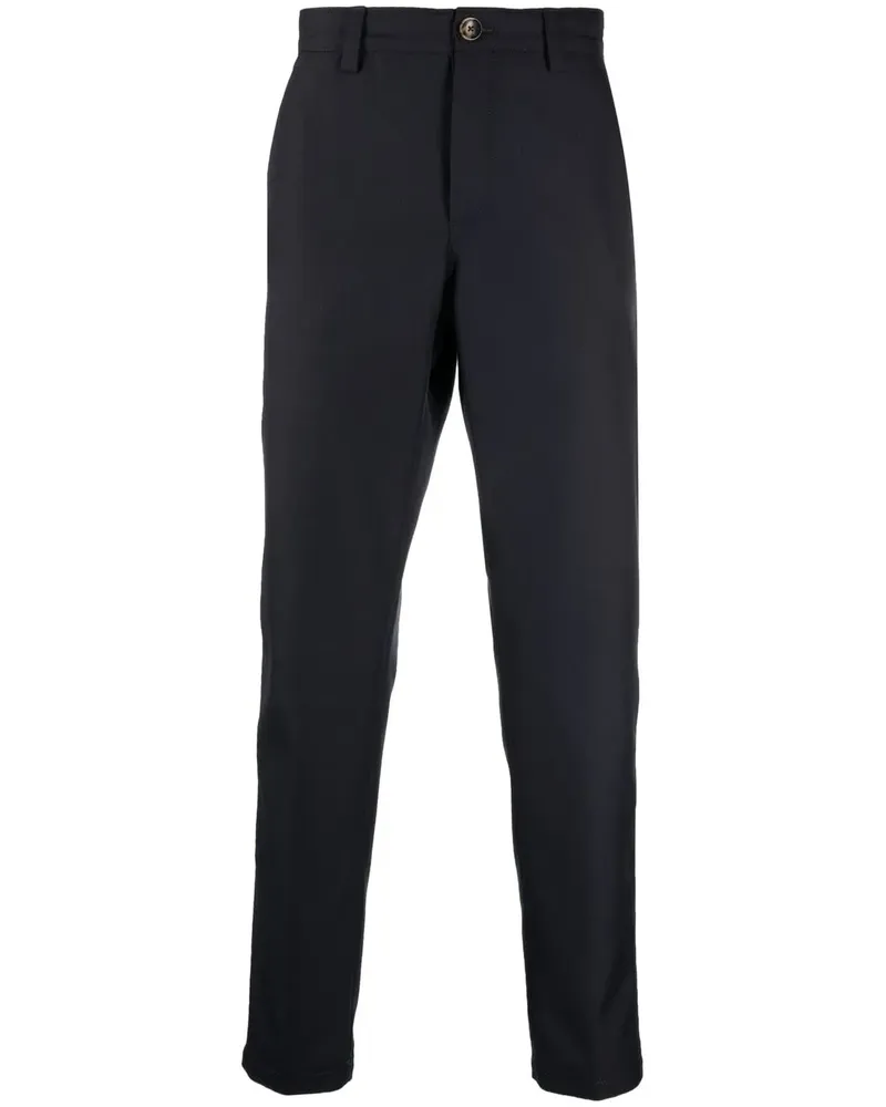 PT TORINO Halbhohe Tapered-Hose - Blau Blau