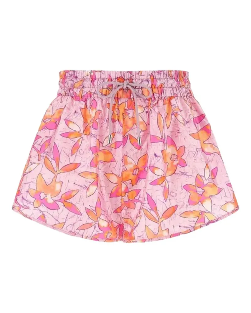 Isabel Marant Shorts mit Blumenprint - Rosa Rosa
