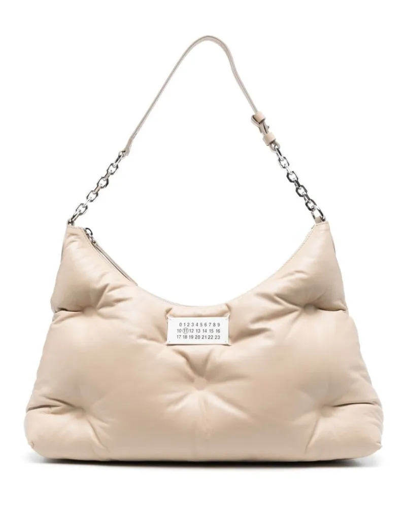 Maison Margiela Mittelgroße Glam Slam Schultertasche - Nude Nude