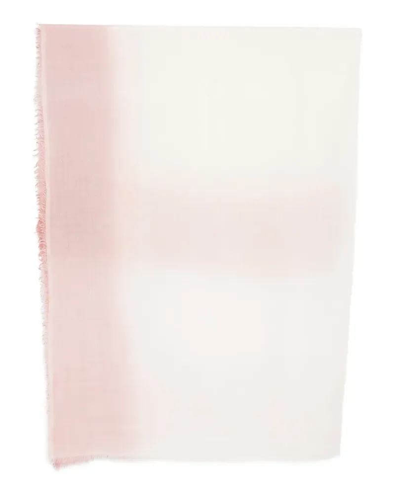 Faliero Sarti frayed scarf - Weiß Weiß