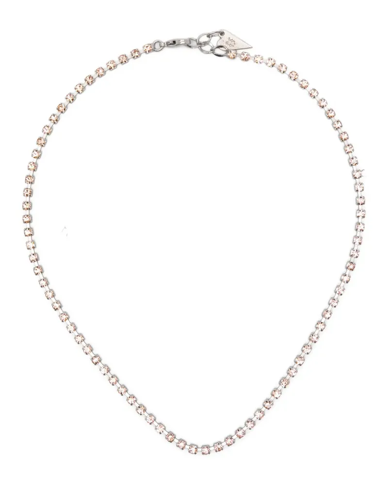forte_forte square-stone necklace - Silber Silber