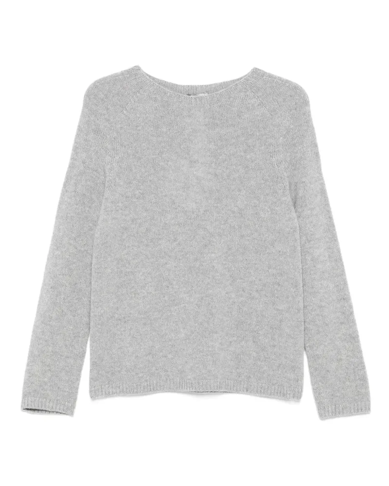 Max Mara Max Mara Pullover mit Rundhalsausschnitt - Grau Grau