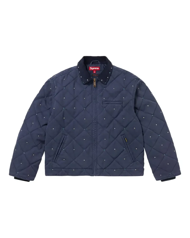 Supreme Being Gesteppte Jacke - Blau Blau