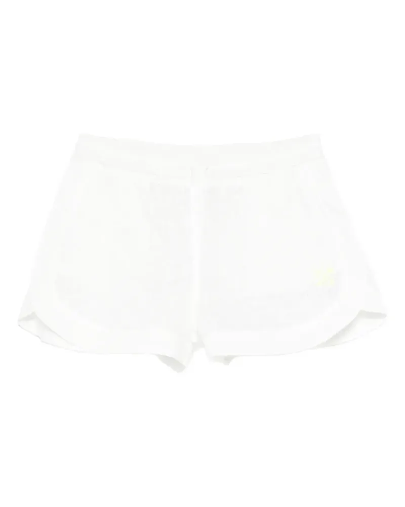 OFF-WHITE Shorts aus Leinen - Weiß Weiß