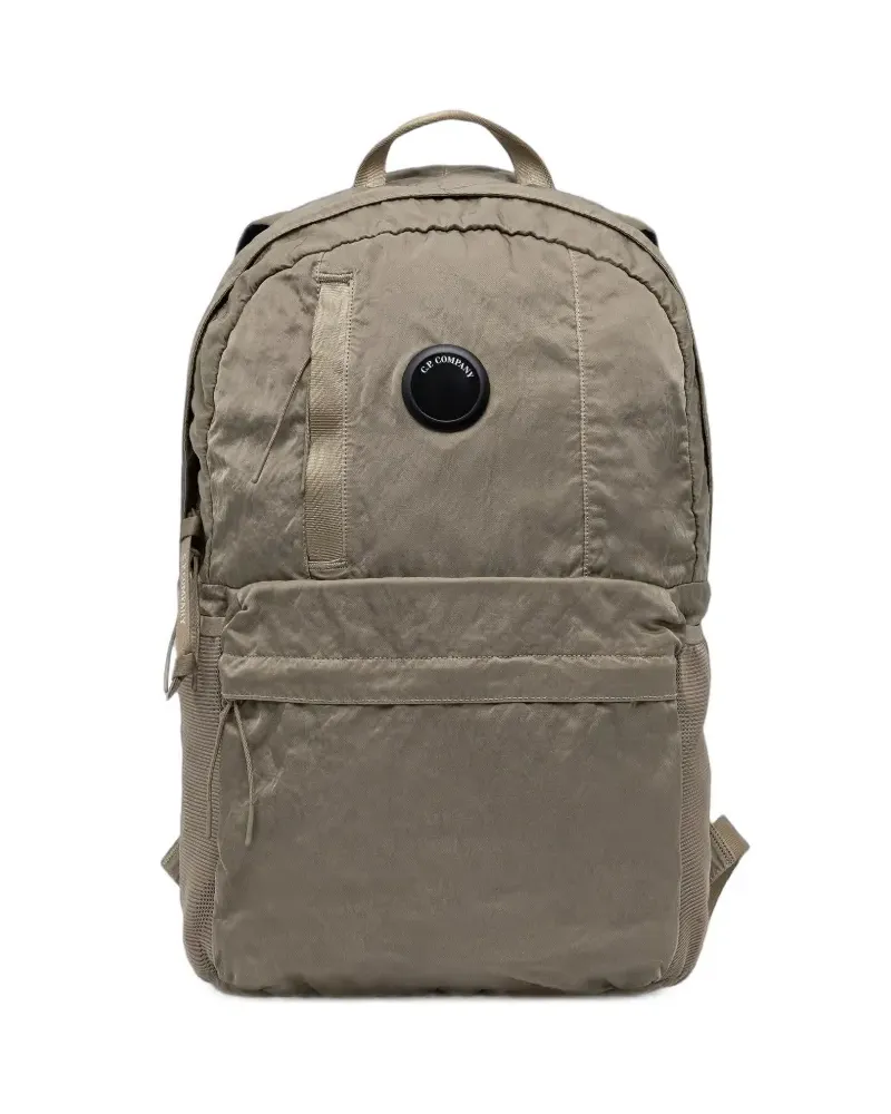 C.P. Company Lens-detail backpack - Nude Nude