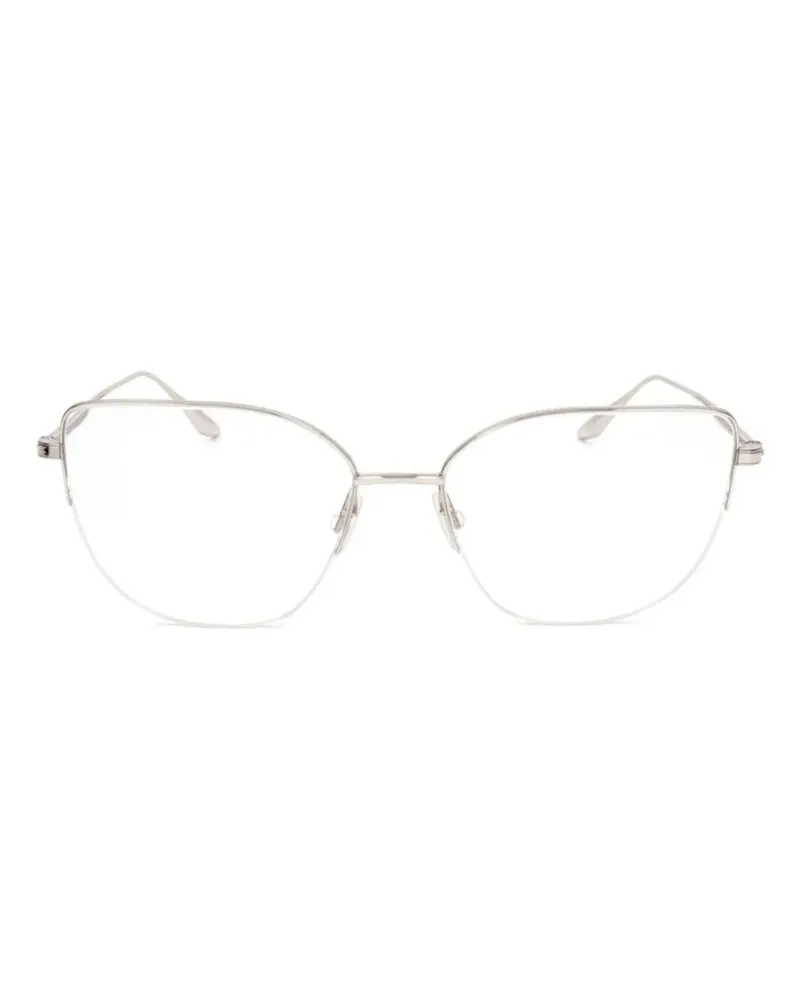 Barton Perreira Brille mit Cat-Eye-Gestell - Silber Silber