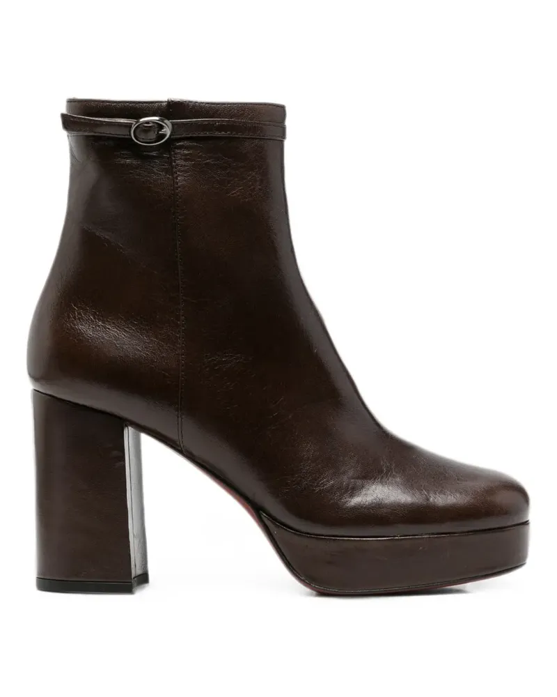 FESTA Milano Sofyra round-toe boots - Braun Braun
